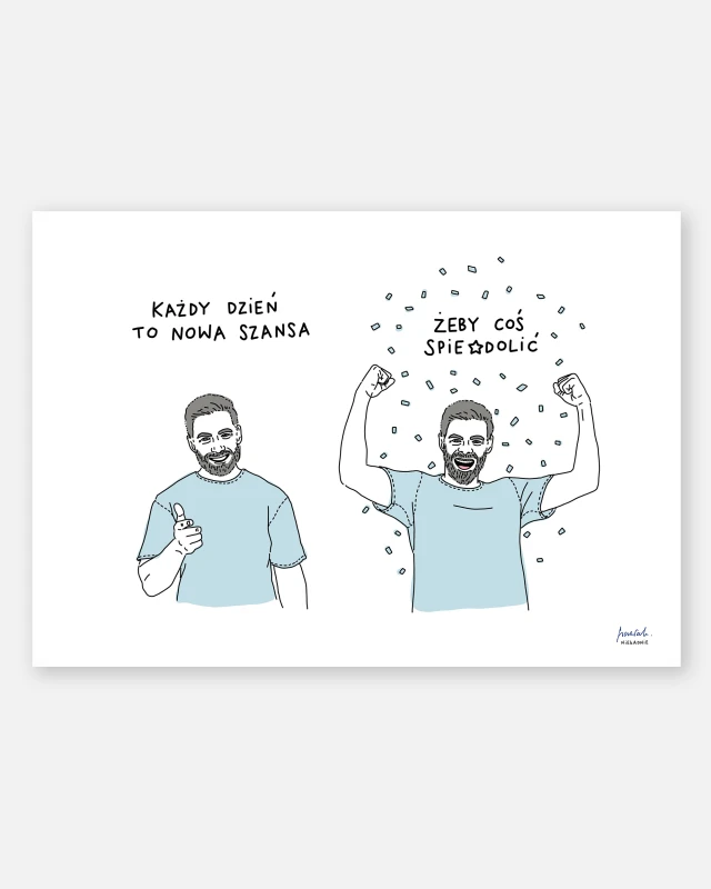 plakat każdy dzień II