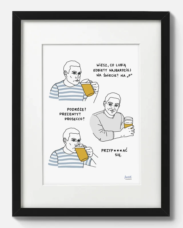 plakat co lubią kobiety